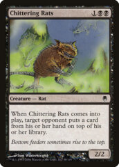 Chittering Rats - Foil